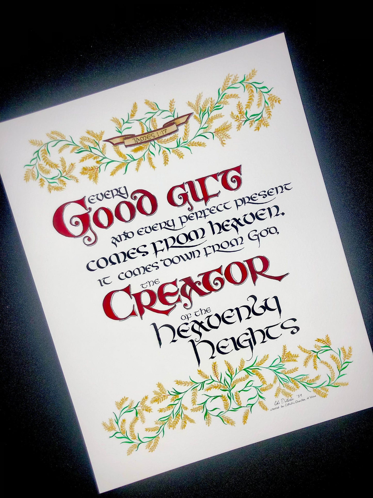 Good Gifts - James 1:17