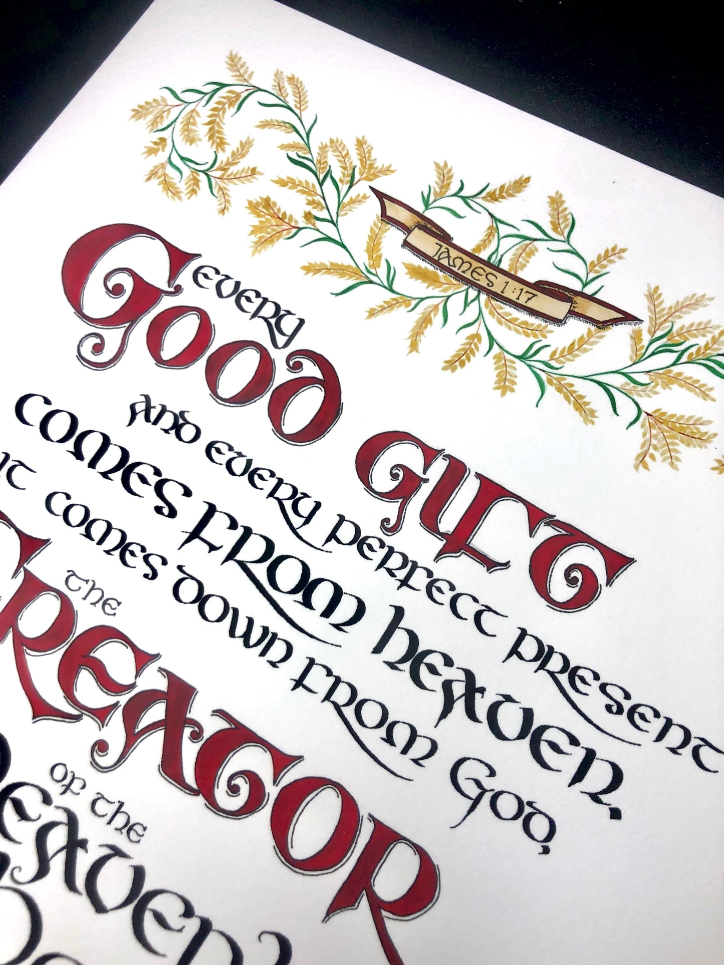 Good Gifts - James 1:17