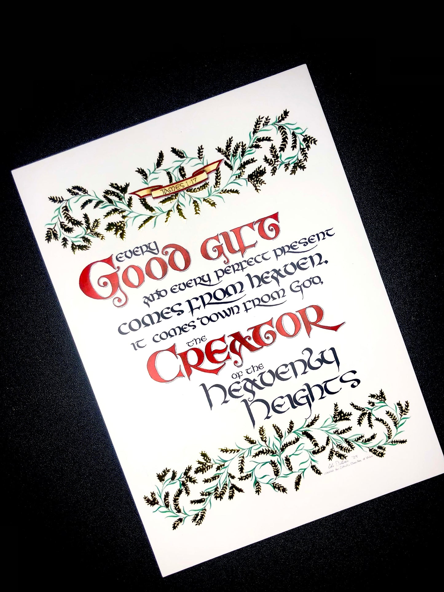 Good Gifts - James 1:17