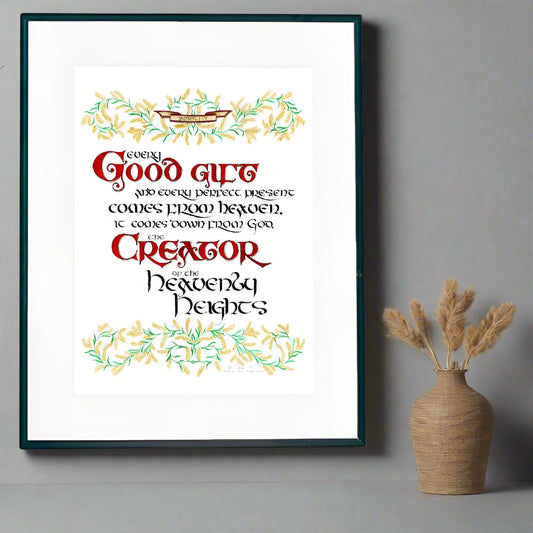 Good Gifts - James 1:17