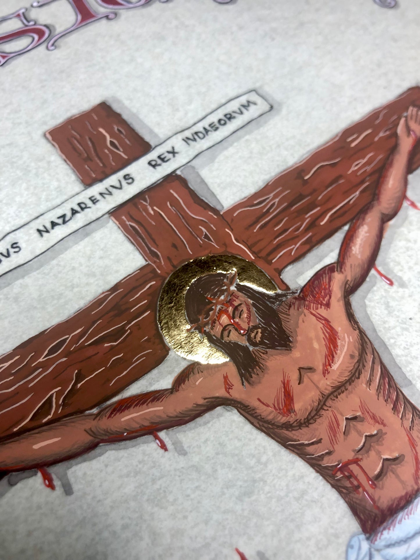 Doce Me Passionem - Teach Me Your Passion Prayer Card