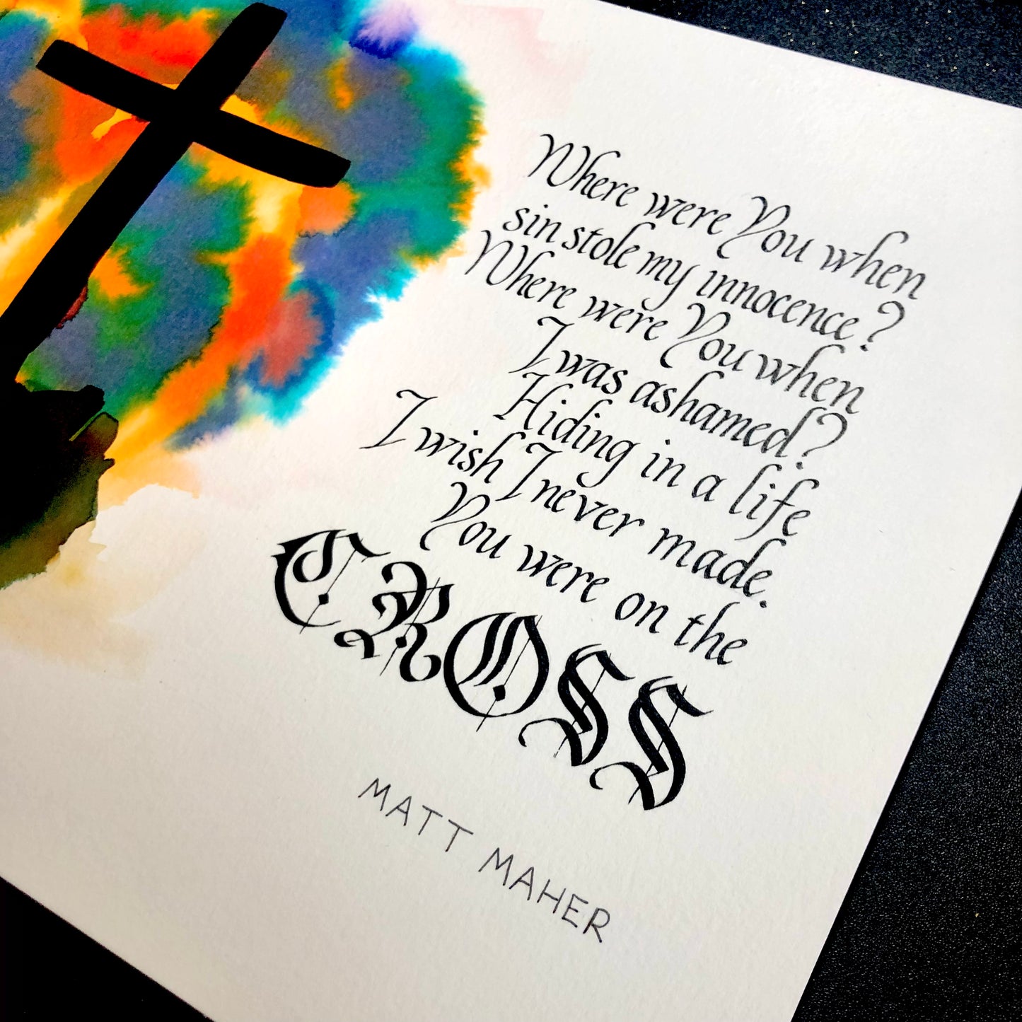 You Were On The Cross