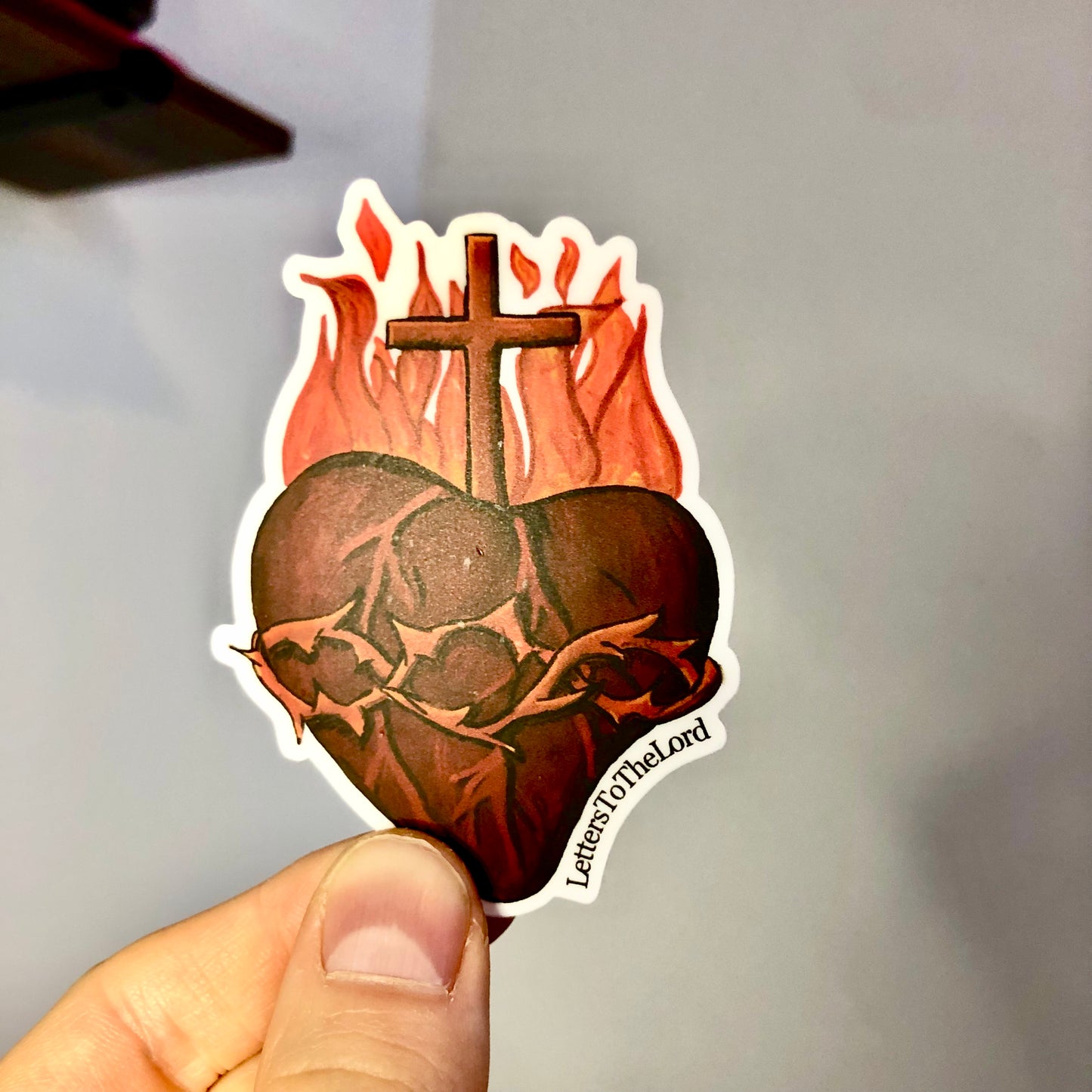 Sacred Heart Sticker