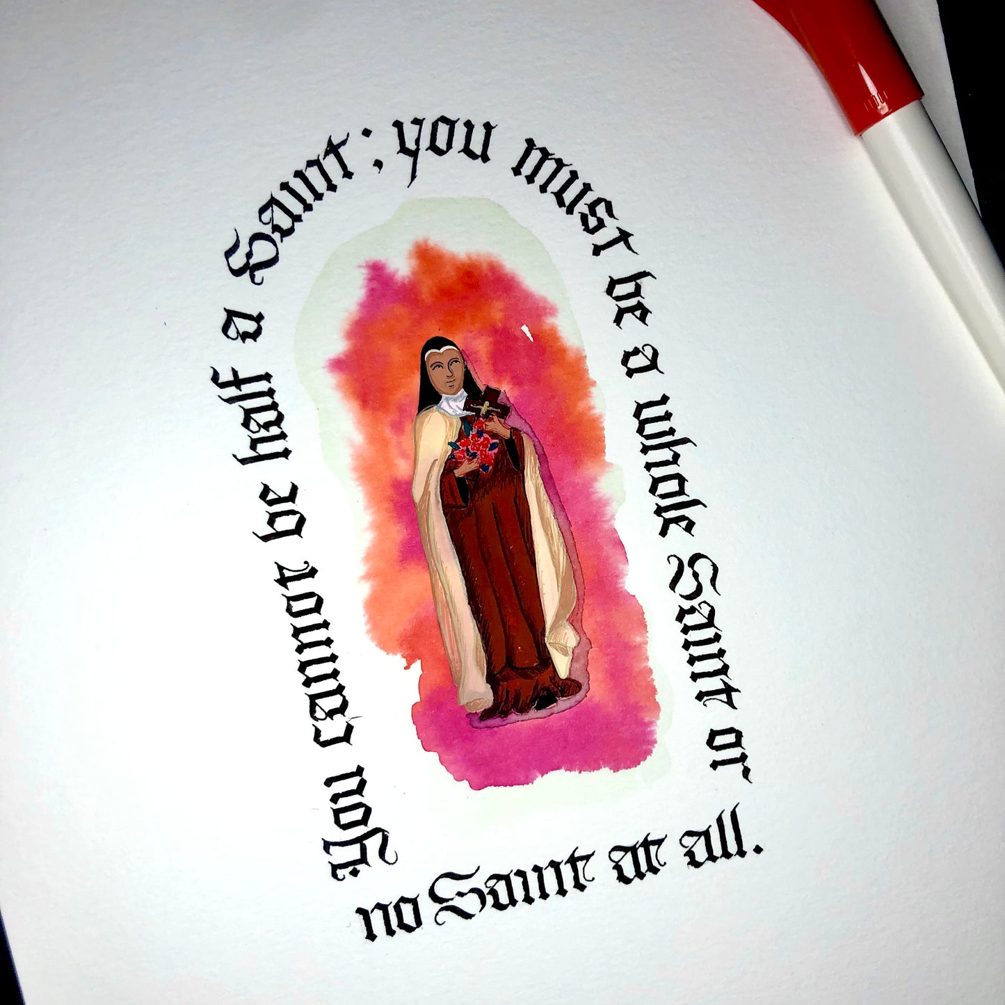 'A Whole Saint' - Quote by St. Therese of Lisieux