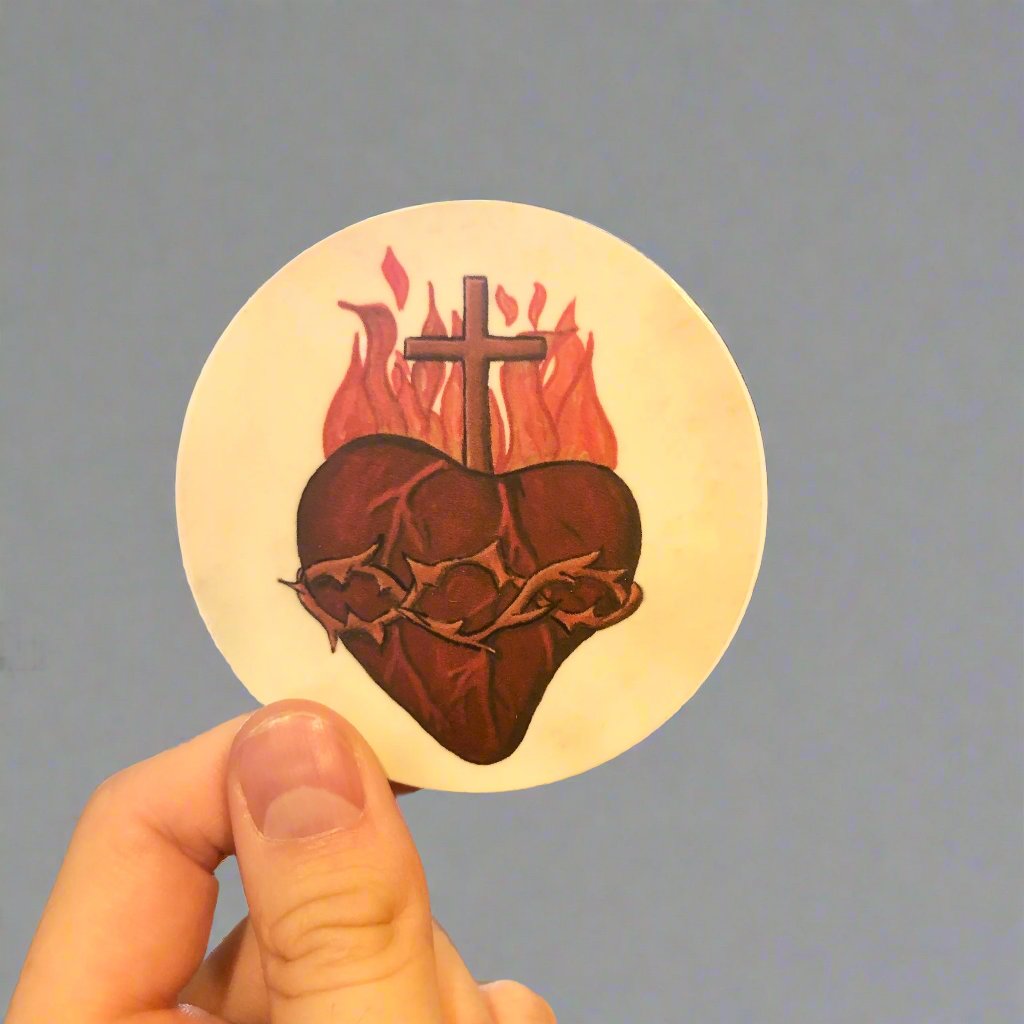 Sacred Heart Sticker