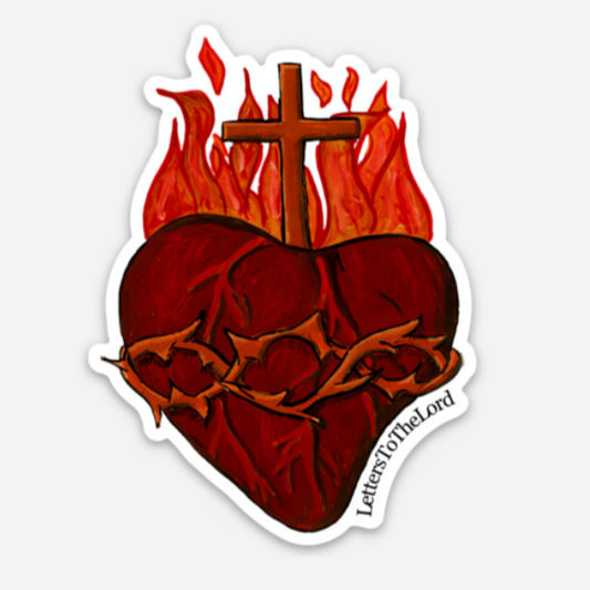 Sacred Heart Sticker