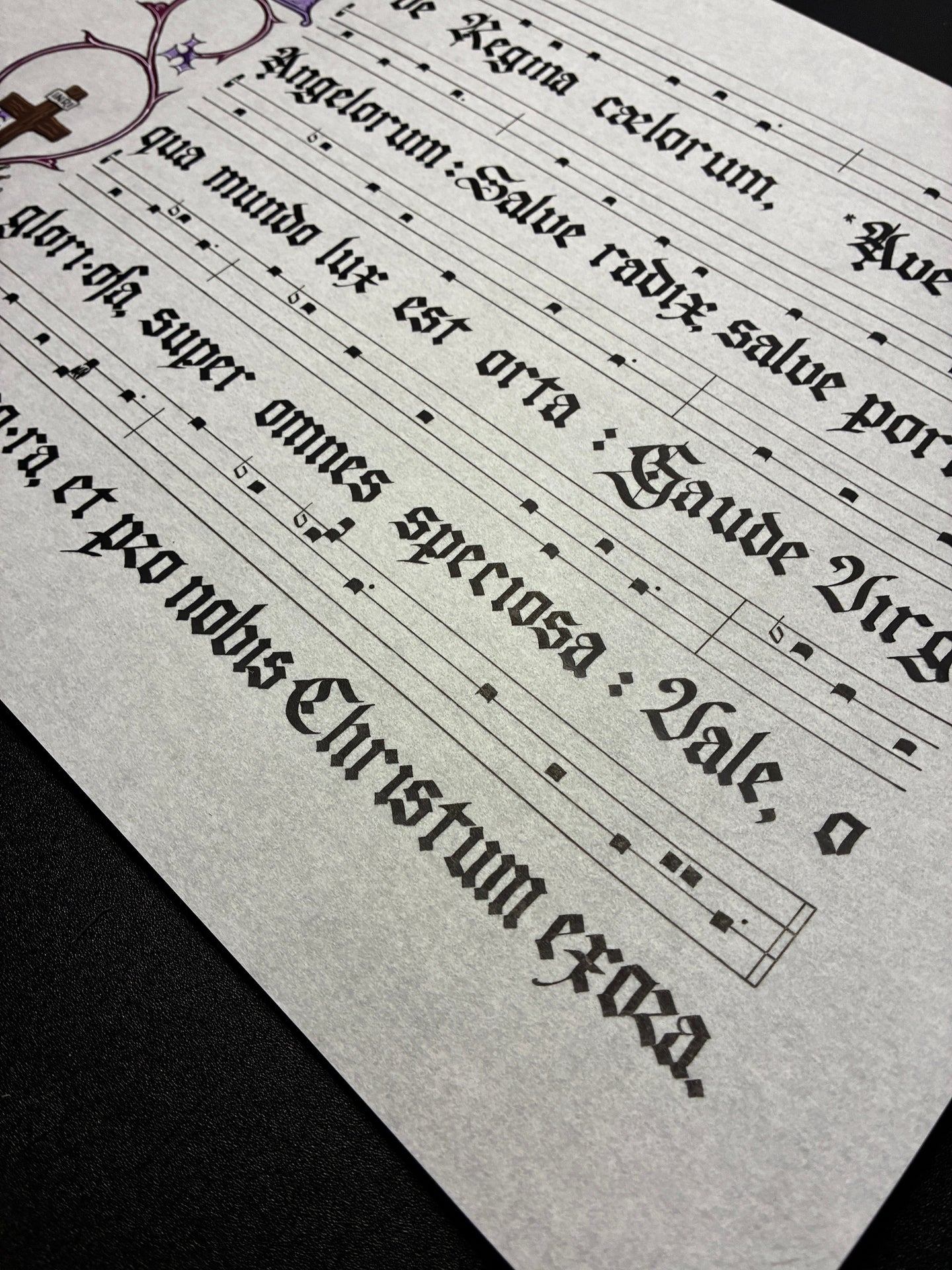 Ave Regina Caelorum Chant