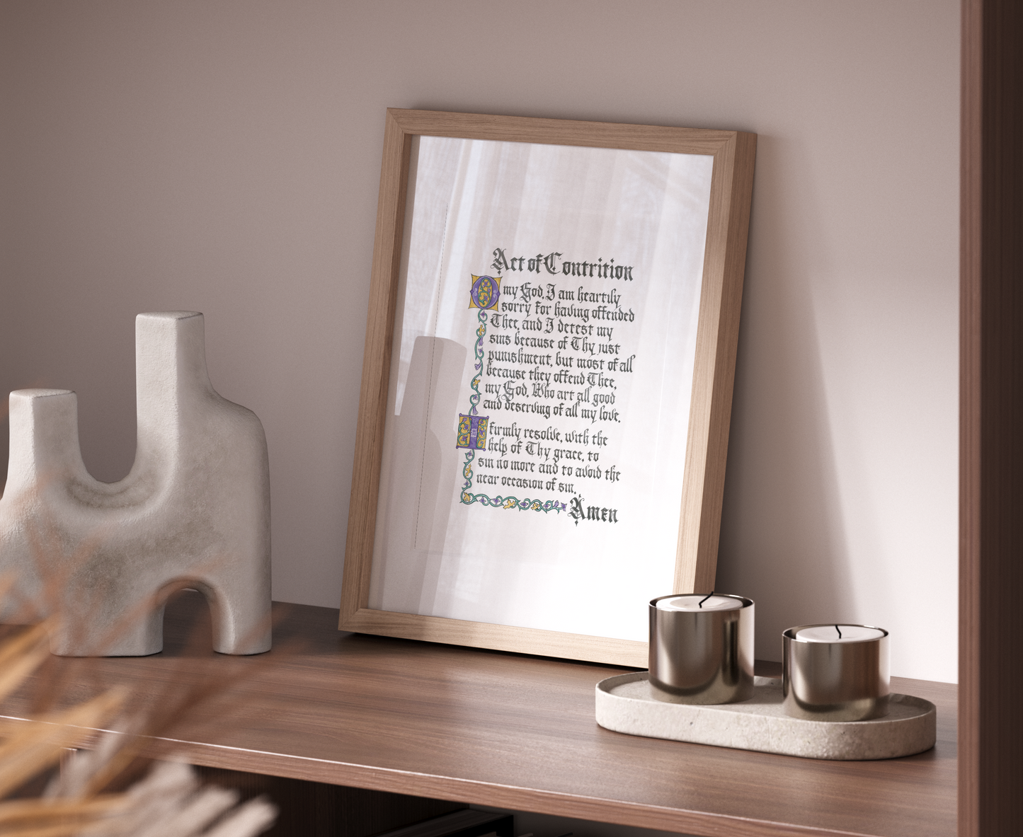 Act of Contrition - English