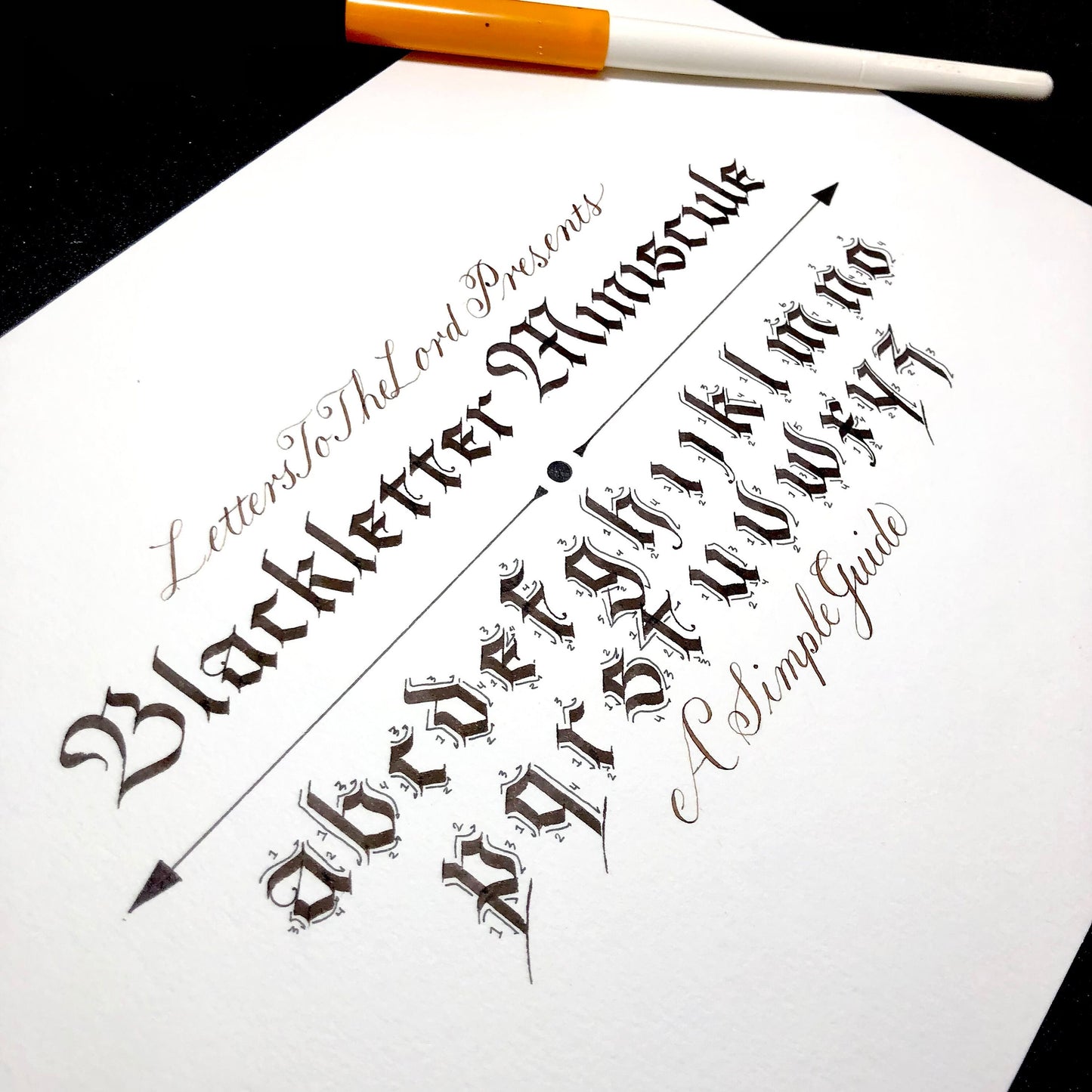 Blackletter Minuscule: A Simple Guide