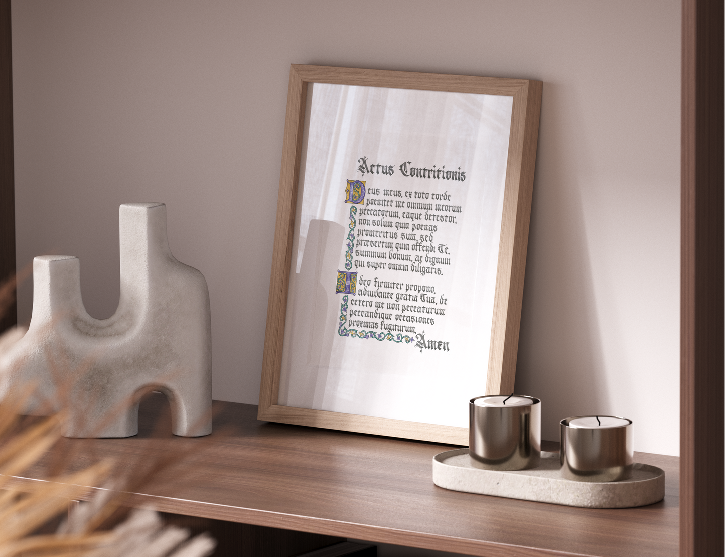 Act of Contrition - Latin