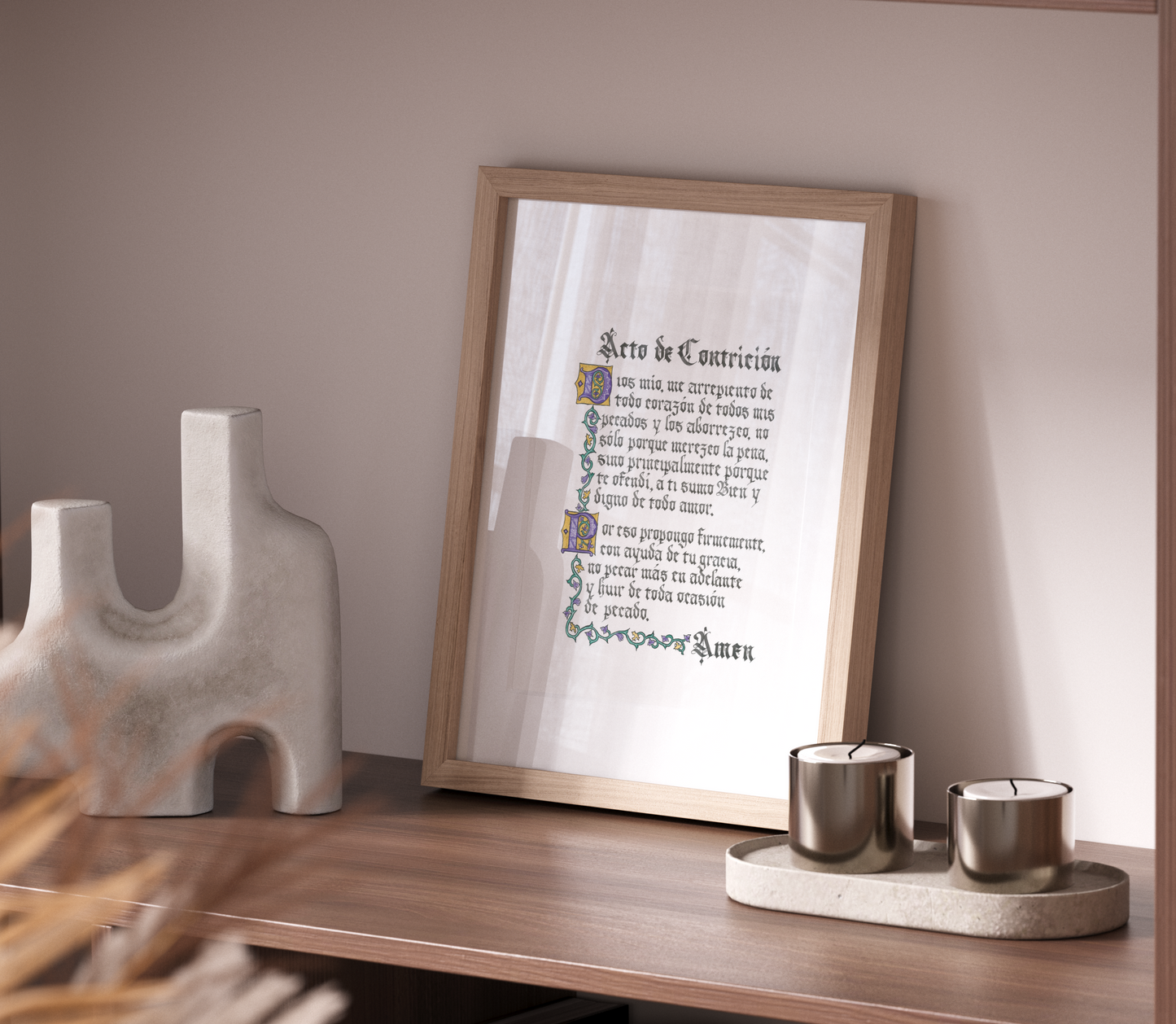 Act of Contrition - Spanish