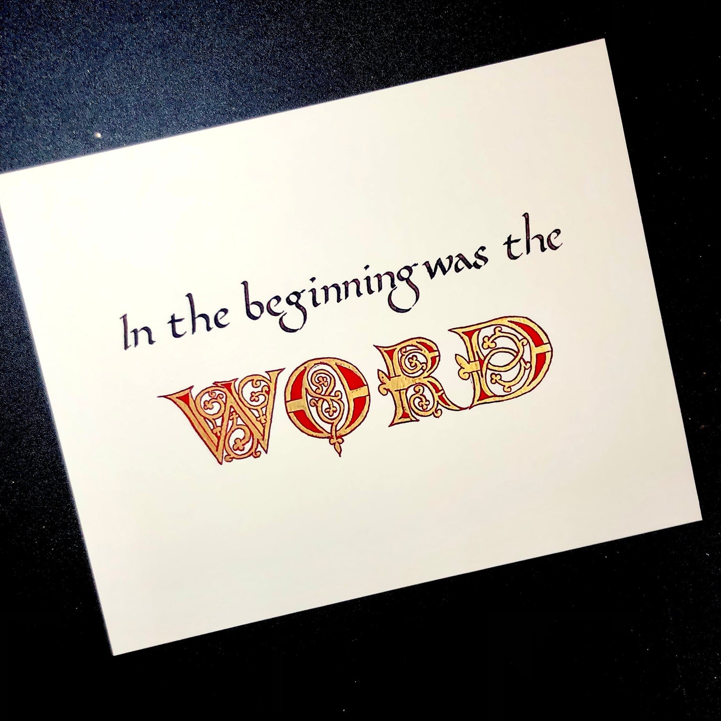 John 1:1 'In the Beginning'